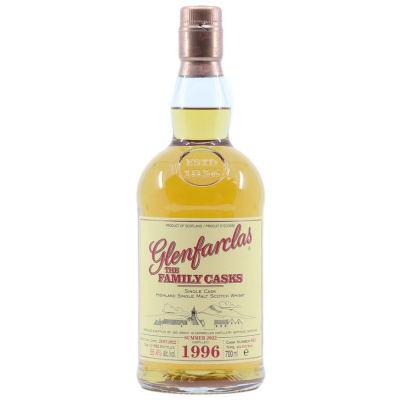 Glenfarclas Highland Single Malt The Family Casks S22 4th Fill Butt Single Cask 852 Bottled 2022 1996 (1x70cl)