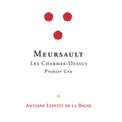 La Pierre Ronde (Antoine Lepetit de la Bigne) Meursault 1er Cru Les Charmes Dessus 2021 (6x75cl)