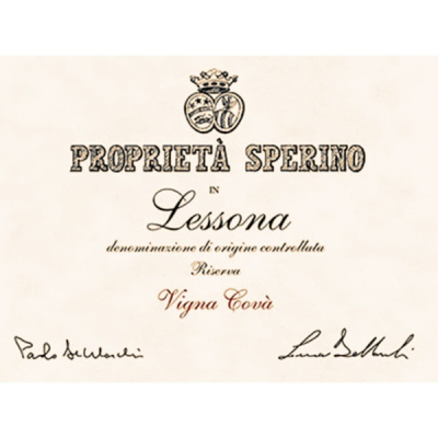 Proprieta Sperino, Lessona, Vigna Cova Lessona Riserva 2015 (6x75cl)