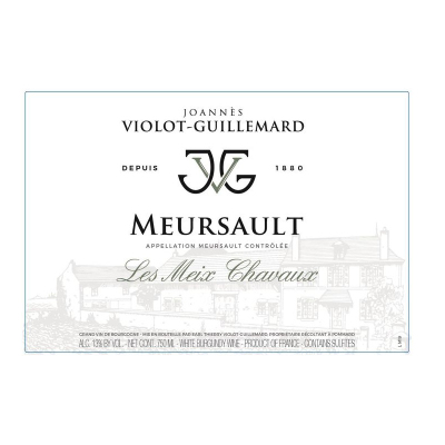 Joannes Violot-Guillemard Meursault Les Meix Chavaux 2021 (6x75cl)