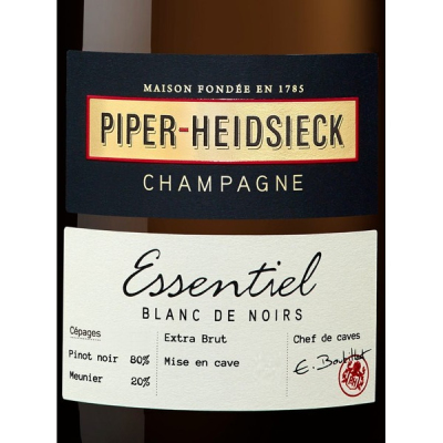 Piper Heidsieck, Essentiel Blanc de Noirs Extra Brut, Champagne NV (6x75cl)
