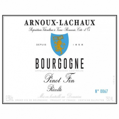 Arnoux-Lachaux Bourgogne Pinot Fin 2018 (6x75cl)