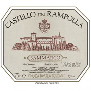 Castello dei Rampolla Sammarco 2014 (6x75cl)