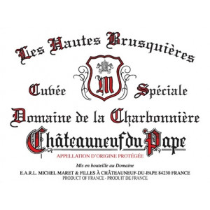 Domaine de la Charbonniere Chateauneuf-du-Pape Les Hautes Brusquieres 2016 (6x75cl)