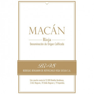 Vega Sicilia Macan 2016 (6x75cl)