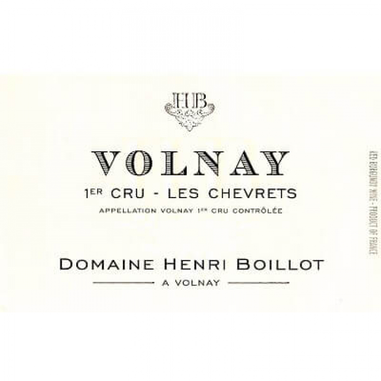 Henri Boillot Volnay 1er Cru Les Chevrets 2020 (6x75cl)