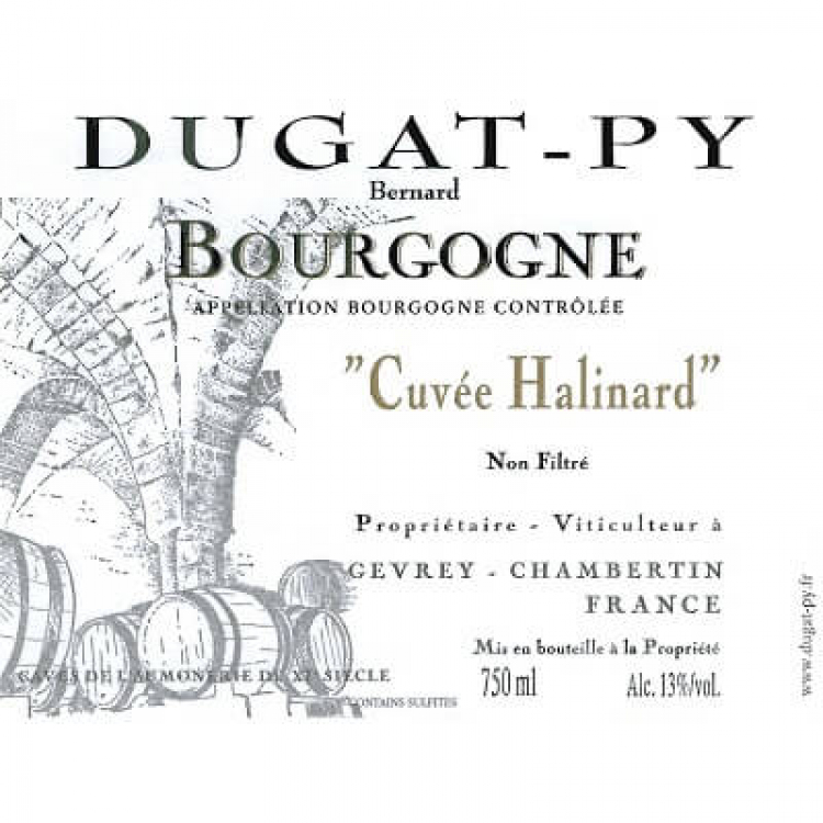 Bernard Dugat-Py Bourgogne Cuvee Halinard Rouge 2021 (6x75cl)
