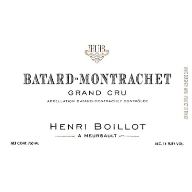 Henri Boillot Batard-Montrachet Grand Cru 2019 (6x75cl)