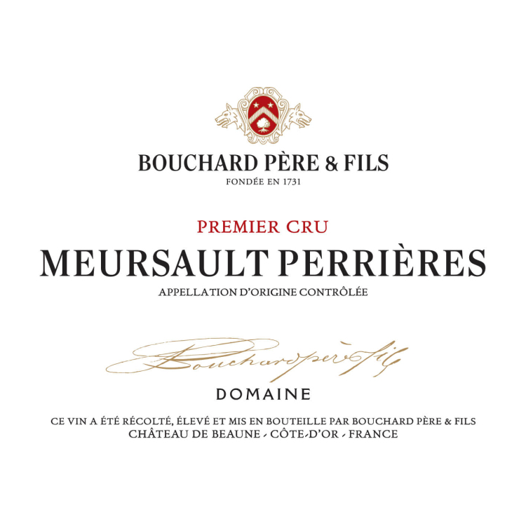 Bouchard Pere & Fils Meursault 1er Cru Perrieres 2021 (6x75cl)