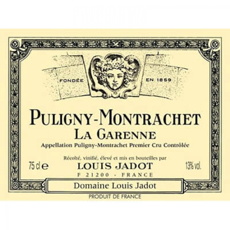 (Maison) Louis Jadot Puligny-Montrachet 1er Cru La Garenne 2021 (6x75cl)