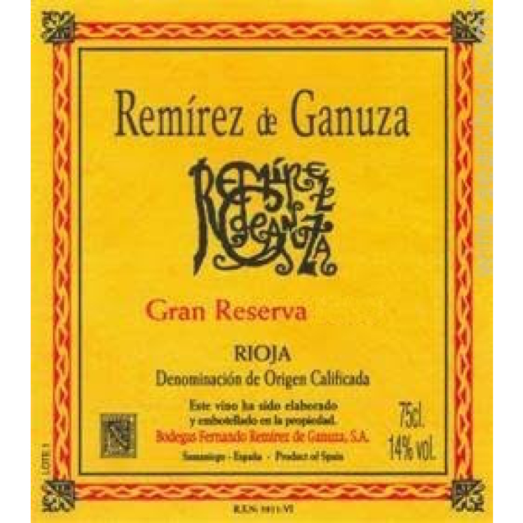 Remirez de Ganuza Rioja Gran Reserva 2004 (1x75cl)