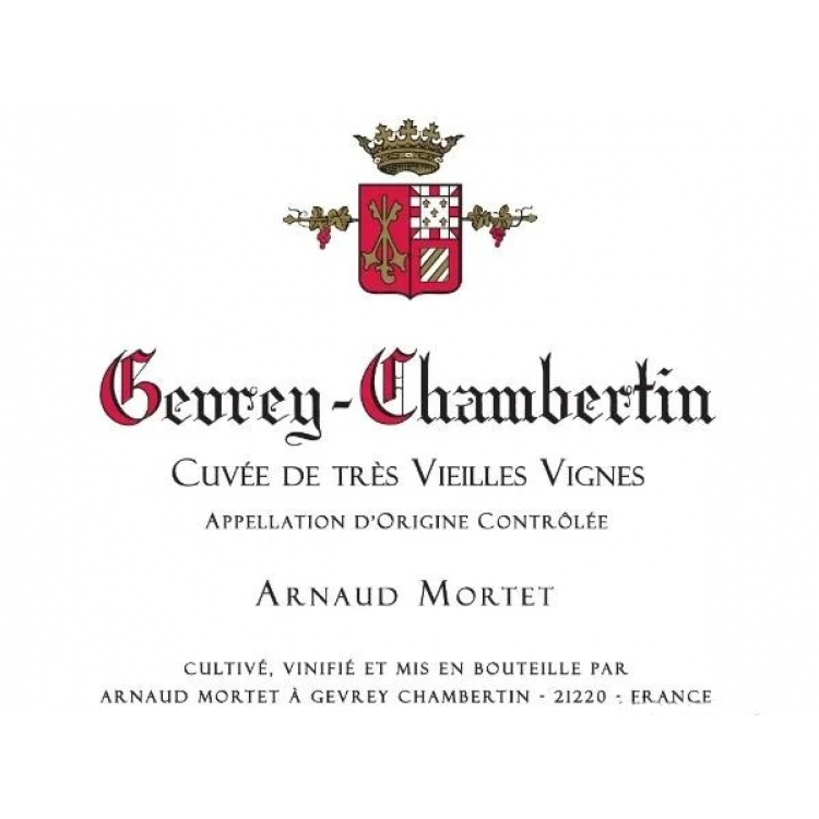 Arnaud Mortet Gevrey-Chambertin Cuvee de Tres Vieilles Vignes 2021 (6x75cl)