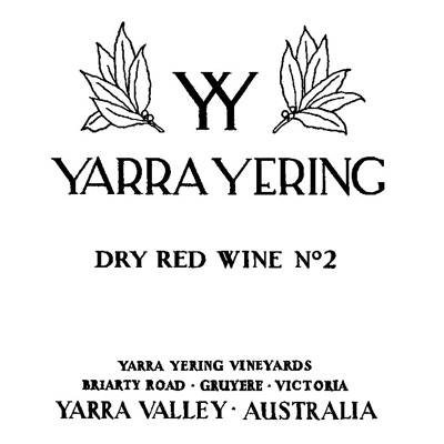 Yarra Yering Dry Red No.2 2007 (12x75cl)