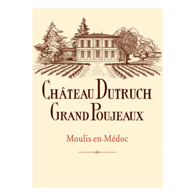 Dutruch Grand Poujeaux 2019 (6x75cl)