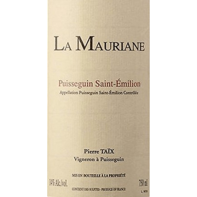 La Mauriane 2016 (12x75cl)