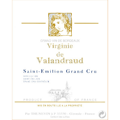 Virginie de Valandraud 2012 (6x75cl)