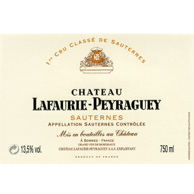 Lafaurie-Peyraguey 1999 (6x75cl)