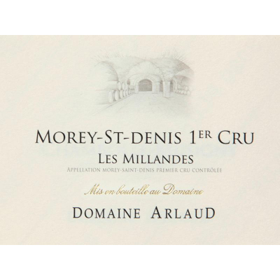 Arlaud Morey Saint Denis 1er Cru Millandes 2018 (6x75cl)