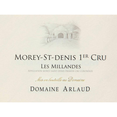 Arlaud Morey Saint Denis 1er Cru Millandes 2020 (6x75cl)