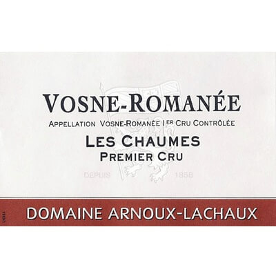 Arnoux-Lachaux Vosne-Romanee 1er Cru Les Chaumes 2011 (1x75cl)