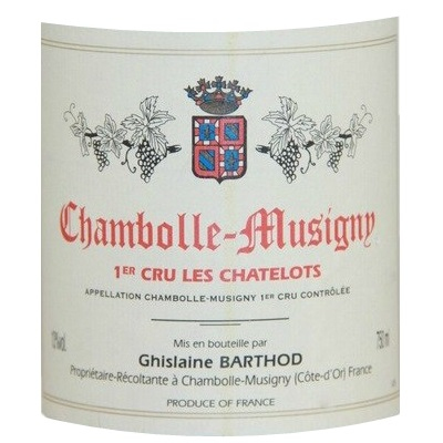 Ghislaine Barthod Chambolle-Musigny 1er Cru Les Chatelots 2014 (6x75cl)