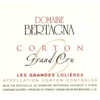 Bertagna Corton Grand Cru Les Grandes Lolieres 2014 (6x75cl)