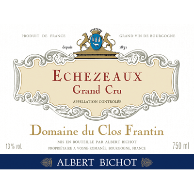 Clos Frantin (Albert Bichot) Echezeaux Grand Cru 2020 (6x75cl)