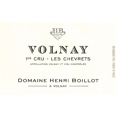 Henri Boillot Volnay 1er Cru Les Chevrets 2013 (12x75cl)
