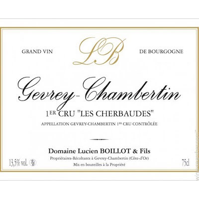 Louis Boillot Gevrey Chambertin 1er Cru Les Cherbaudes 2011 (1x75cl)