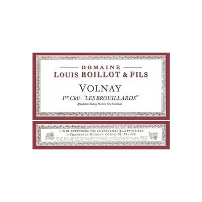 Louis Boillot Volnay 1er Cru Les Brouillards 2023 (1x75cl)