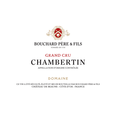 Bouchard Pere & Fils Chambertin Grand Cru 2015 (6x75cl)