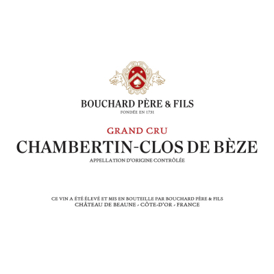 Bouchard Pere & Fils Chambertin-Clos-de-Beze Grand Cru 2017 (12x75cl)