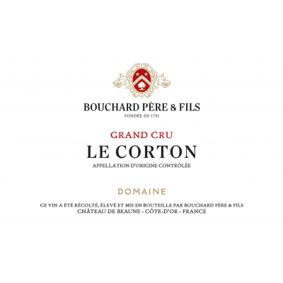 Bouchard Pere & Fils Le Corton Grand Cru 2021 (6x75cl)