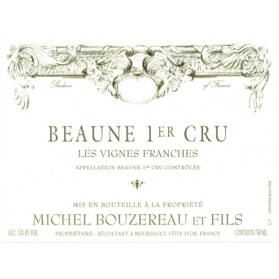Michel Bouzereau Beaune 1er Cru Les Vignes Franches 2021 (12x75cl)