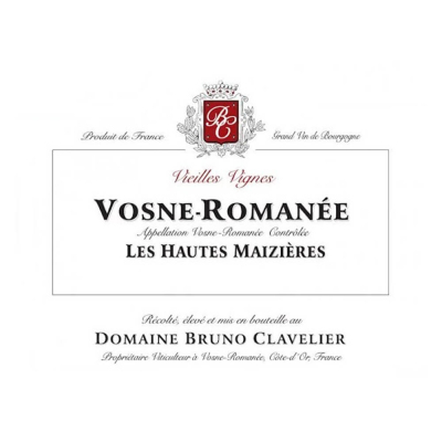 Bruno Clavelier Vosne-Romanee Les Hautes Maizieres 2022 (6x75cl)