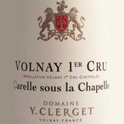 Clerget Volnay 1er Cru Carelle Sous La Chapelle 2021 (3x75cl)