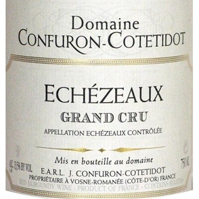 Confuron-Cotetidot Echezeaux Grand Cru 2018 (6x75cl)