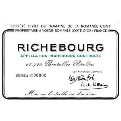 Domaine de la Romanee-Conti Richebourg Grand Cru 2022 (1x75cl)