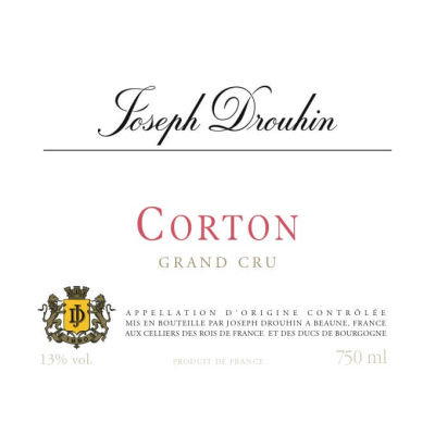 Joseph Drouhin Corton Grand Cru 2018 (3x150cl)