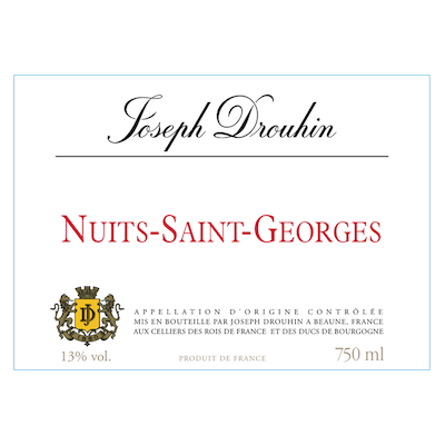 Joseph Drouhin Nuits Saint Georges Rouge 2021 (6x75cl)