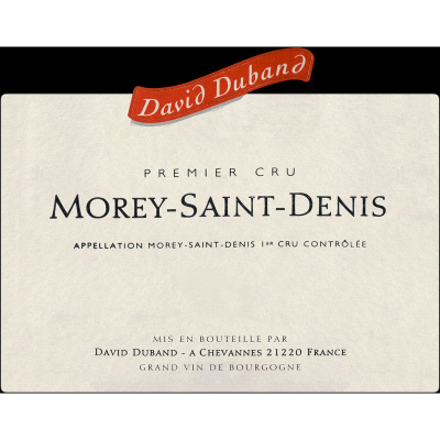 David Duband Morey-Saint-Denis 2019 (6x75cl)
