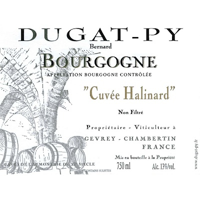 Bernard Dugat-Py Bourgogne Cuvee Halinard Rouge 2019 (12x75cl)