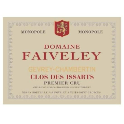 Faiveley Gevrey-Chambertin 1er Cru Clos des Issarts 2015 (3x150cl)