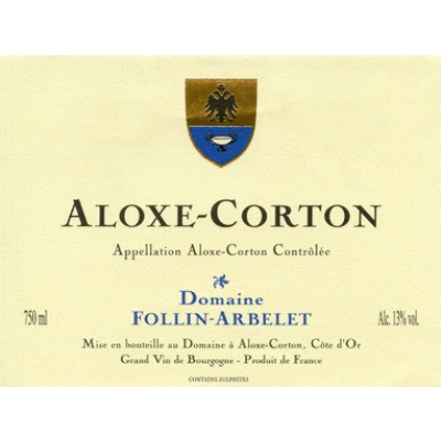 Follin-Arbelet Aloxe-Corton Rouge 2023 (6x75cl)