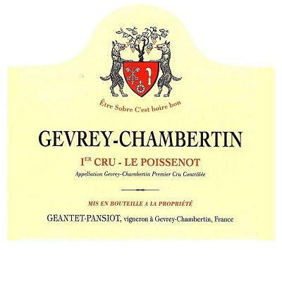 Geantet-Pansiot Gevrey-Chambertin 1er Cru Le Poissenot 2009 (12x75cl)