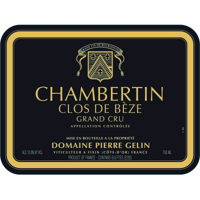 Pierre Gelin Chambertin-Clos De Beze Grand Cru 2014 (12x75cl)