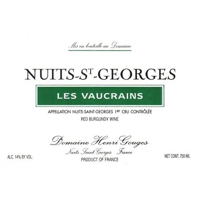 Henri Gouges Nuits-Saint-Georges 1er Cru Les Vaucrains 2022 (3x75cl)