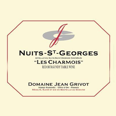 Jean Grivot Nuits-Saint-Georges Les Charmois 2018 (12x75cl)