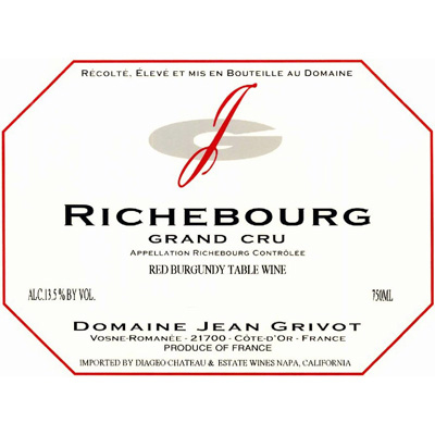 Jean Grivot Richebourg Grand Cru 2016 (1x75cl)