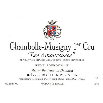 Robert Groffier Chambolle-Musigny 1er Cru Les Amoureuses 2014 (6x75cl)